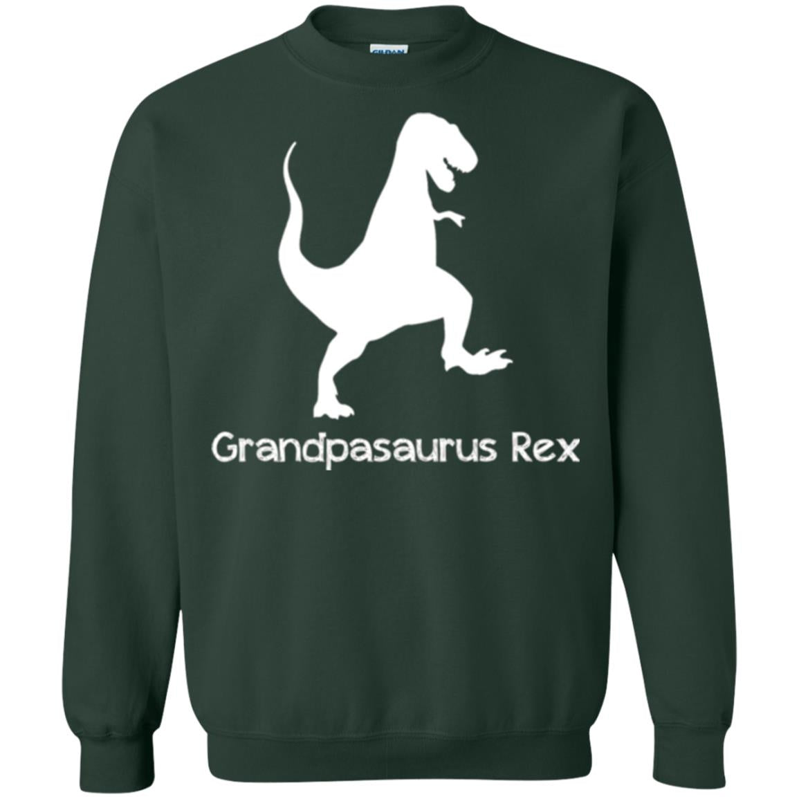 Family T-shirt Granpasaurus Rex Forest Green