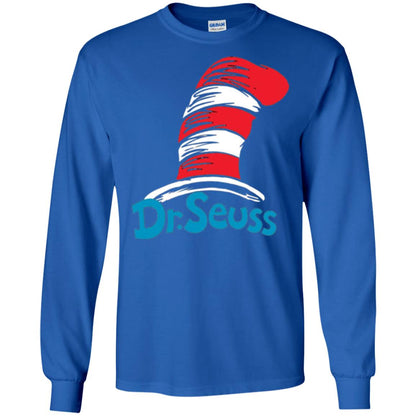 Film Lover T-shirt Dr. Seuss Hat T-shirt Royal
