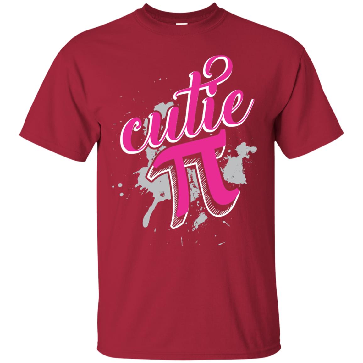 Cutie Pi Funny Math 3.14 Happy Pi Day T-shirt Cardinal