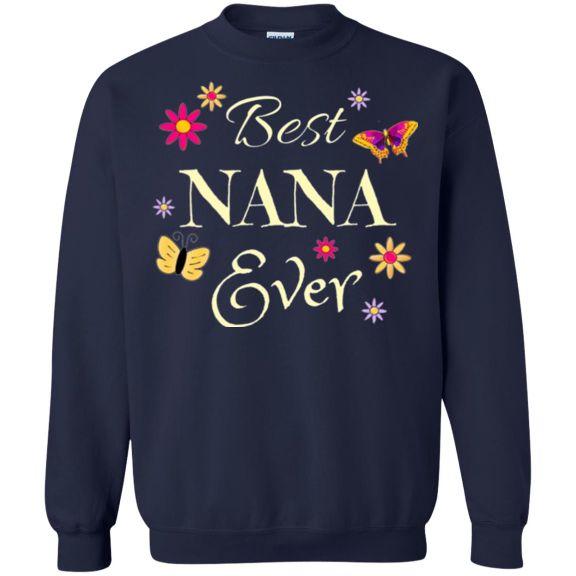 Best Nana Ever T-shirt Navy