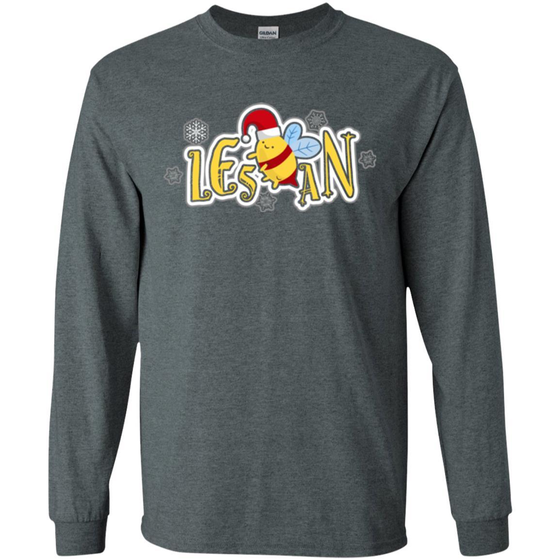 Lgbt T-shirt Les Bee An T-shirt Dark Heather