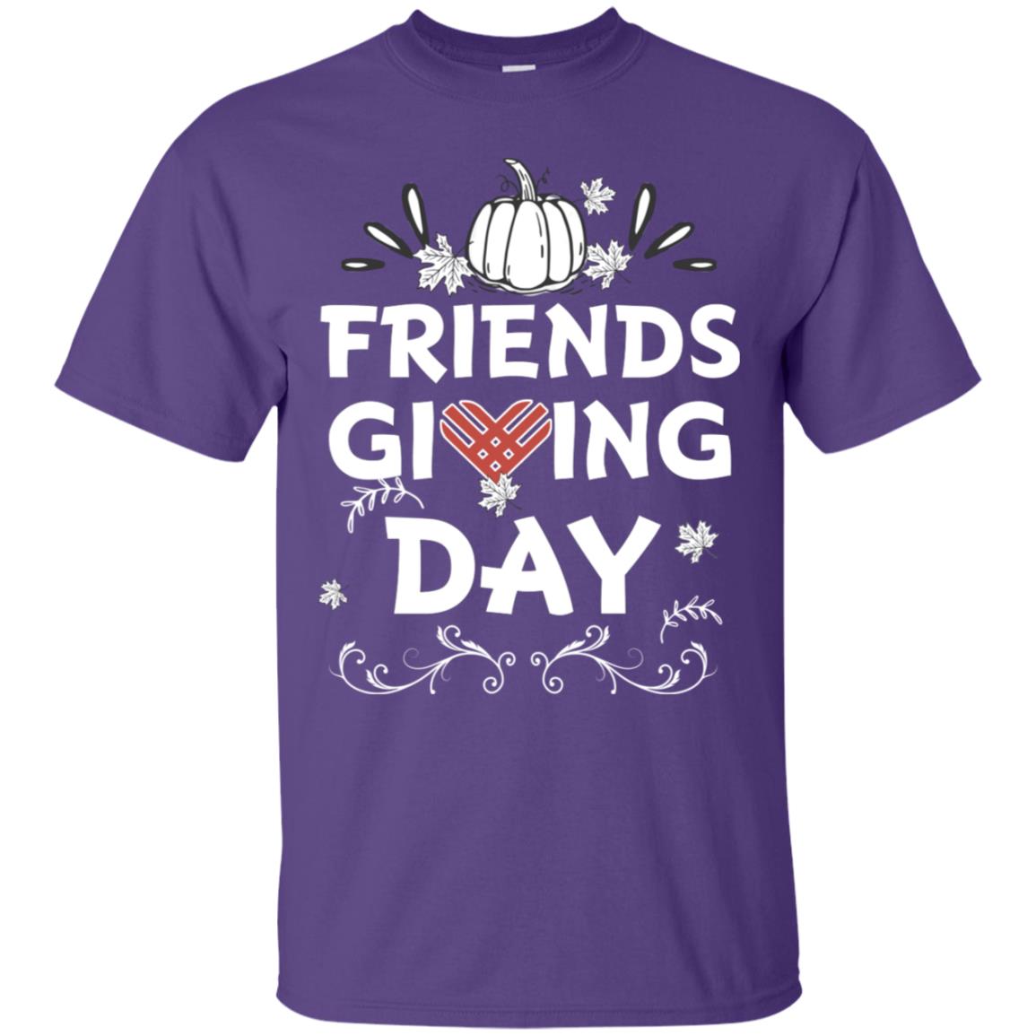 Friend Giving Day Shirt Purple