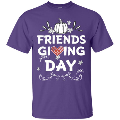 Friend Giving Day Shirt Purple