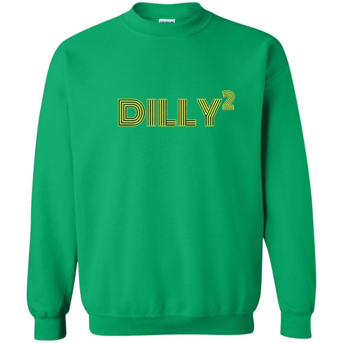 Christmas T-shirt Dilly Squared Irish Green