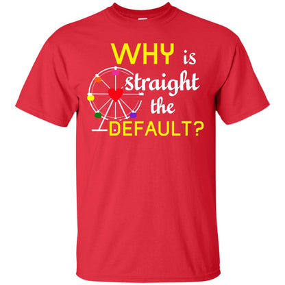 Why Is Straight The Default Lgbt Shirt Red