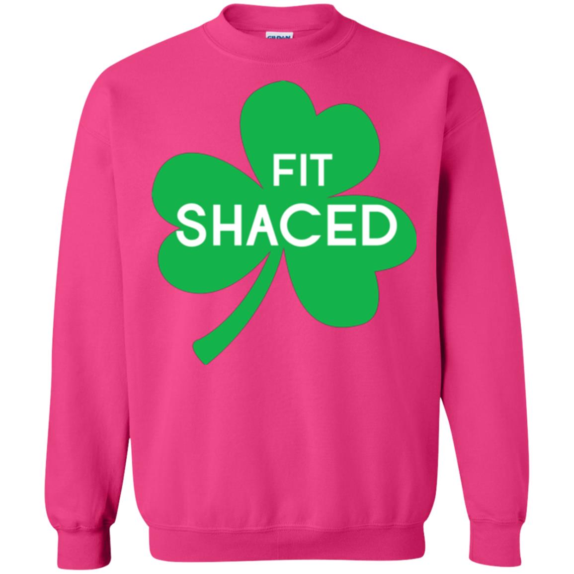 Saint Patrick's Day T-shirt Shamrocks Fit Shaced Heliconia