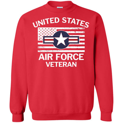United States Air Force Veteran T-shirt Red