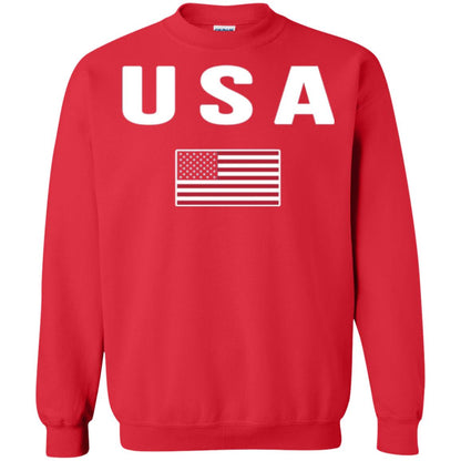 American Flag Us America United States T-shirt Red