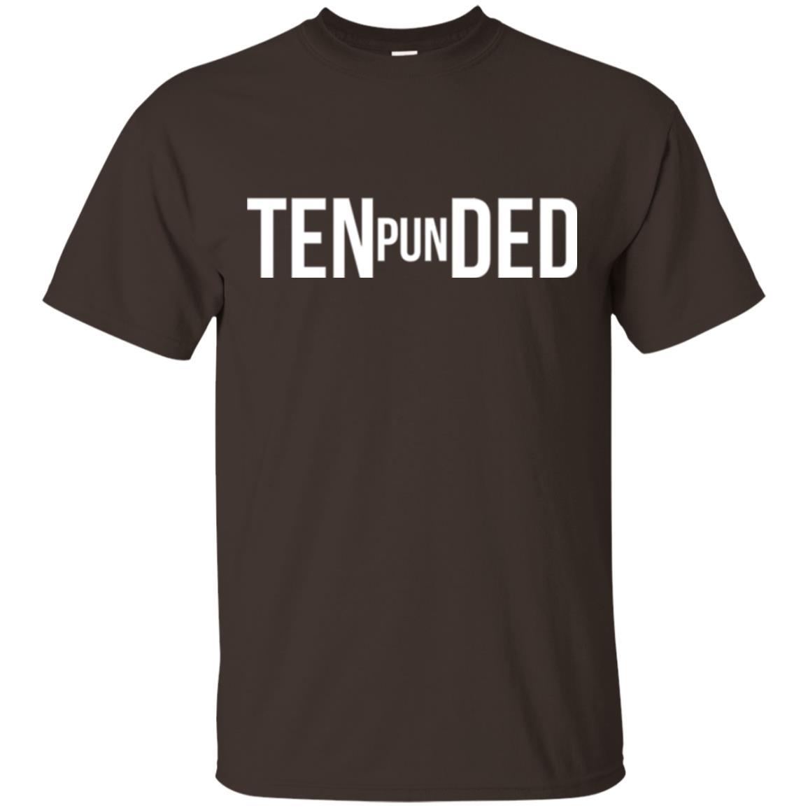 Pun T-shirt Pun In Tended Pun Intended Dark Chocolate