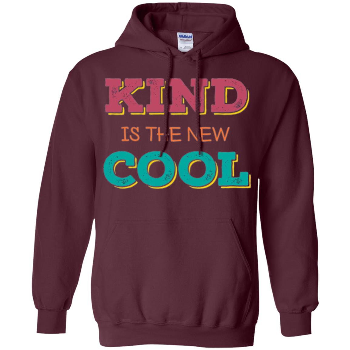 Anti Bullying T-shirt Kind Is The New Cool Maroon