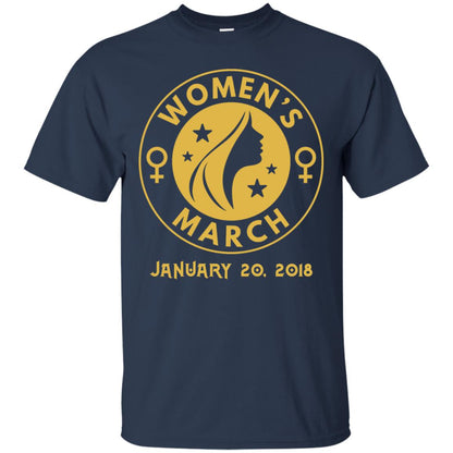 Women_s Right T-shirt Women_s March January 20th 2018 Protest Navy