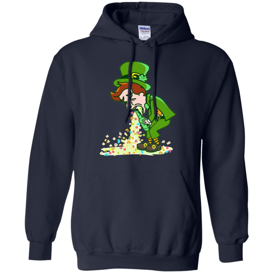Saint Patty's Day Leprechaun St. Patricks Day T-shirt Navy