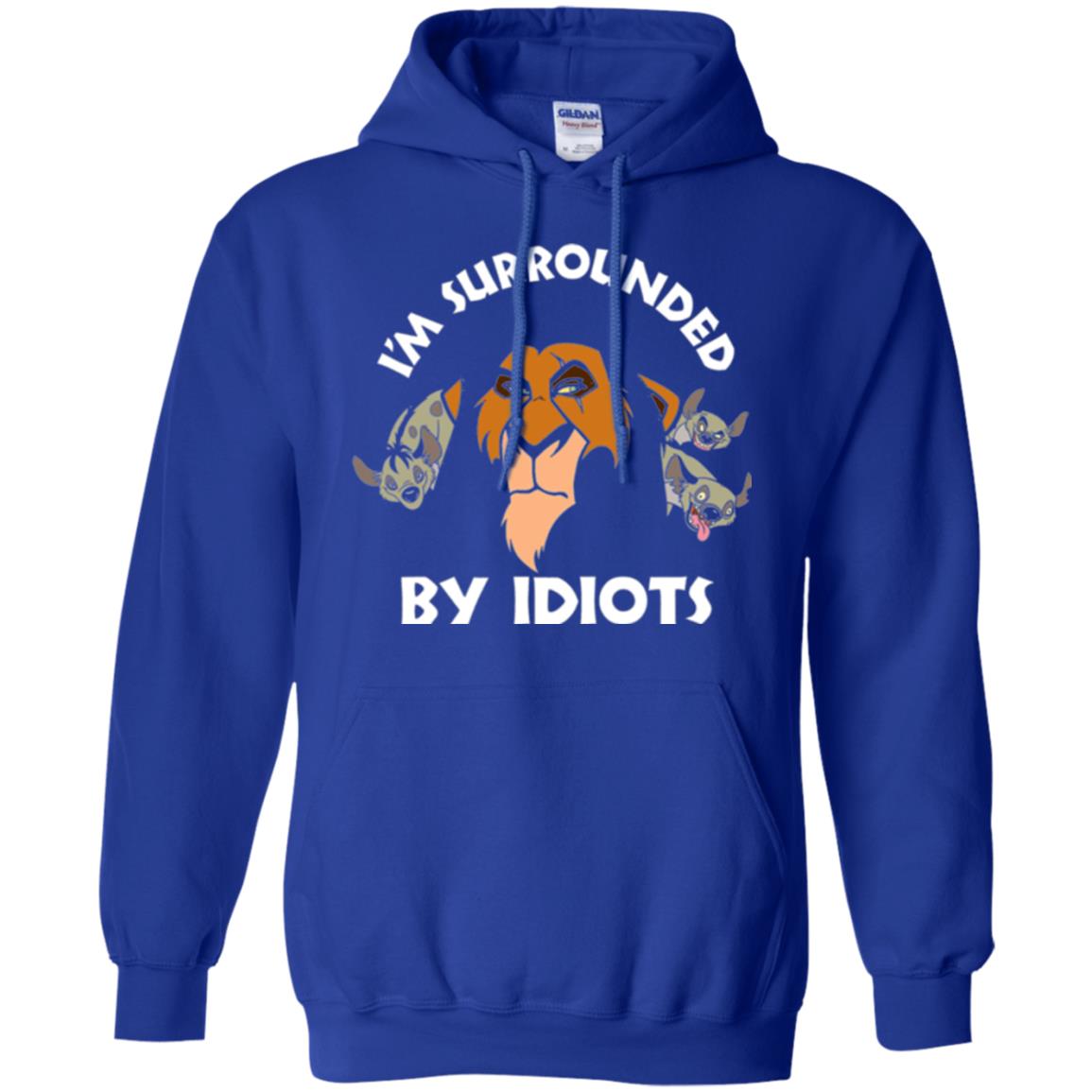Disney Lion King T-shirt Scar Surrounded By Idiots Royal