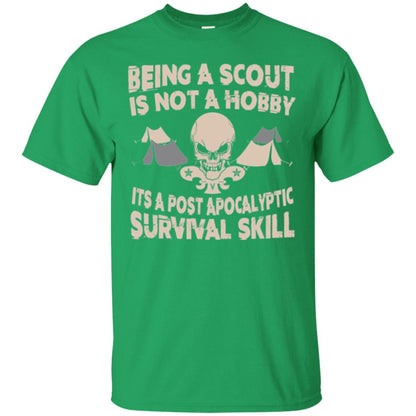Being A Scout Is Not A Hobby T-shirt Irish Green