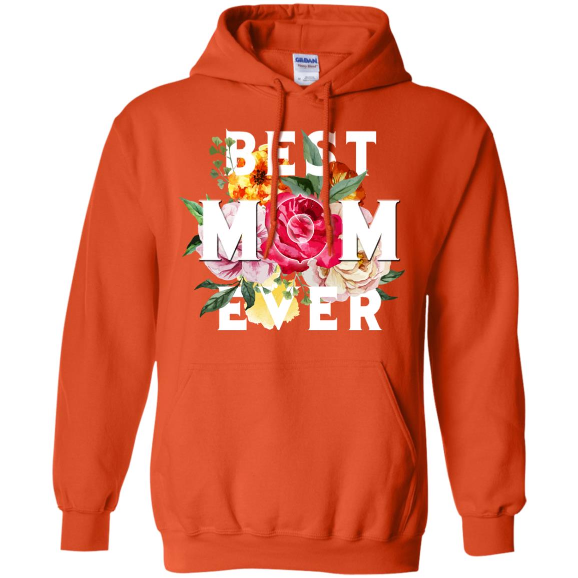 Best Mom Ever Mommy Shirt Orange