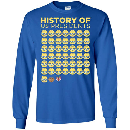Anti Trump T-shirt History Of Us Presidents Royal