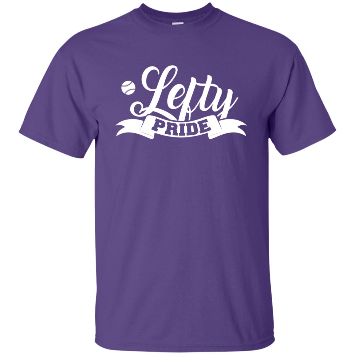 Left Pride Baseball Shirt Purple