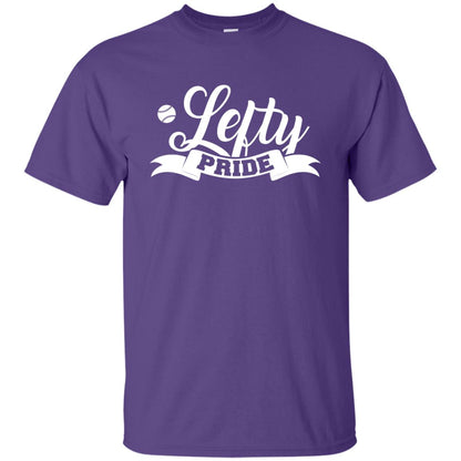 Left Pride Baseball Shirt Purple