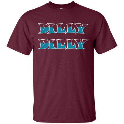 Christmas T-shirt Dilly Dilly Maroon
