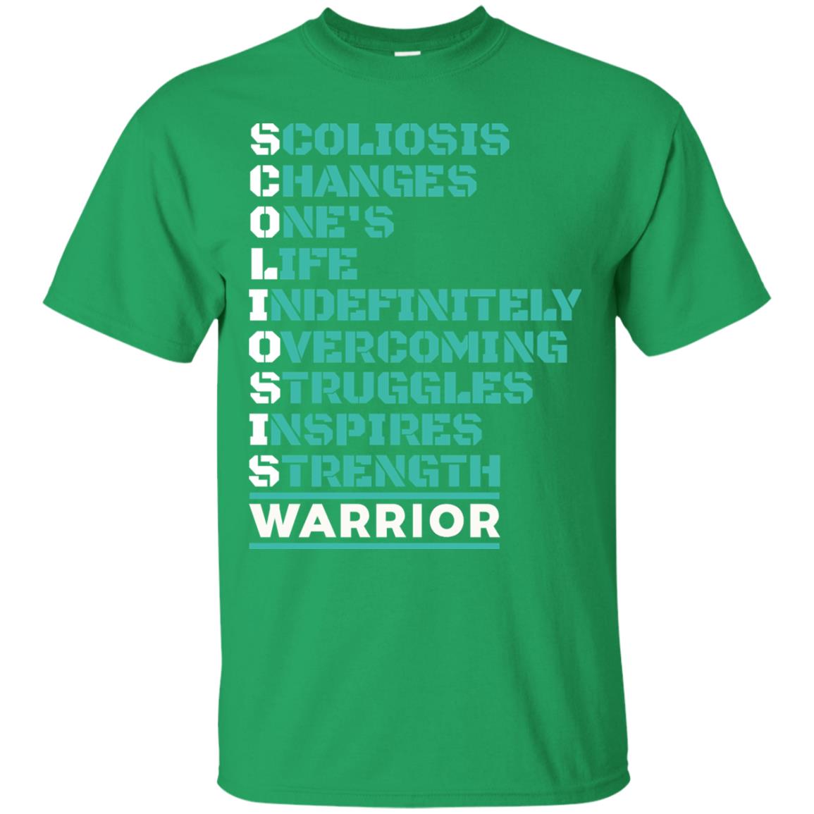Changes One_s Life Indefinitely Overcoming Struggles Inspires Strength Coliosis Warrior Irish Green