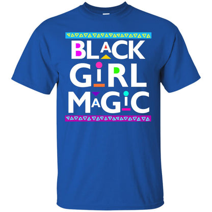 Black Girl Magic T-shirt Women_s Black History Royal