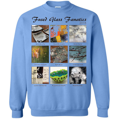 Commemorative T-shirt Fused Glass Fanatics 2018 Carolina Blue