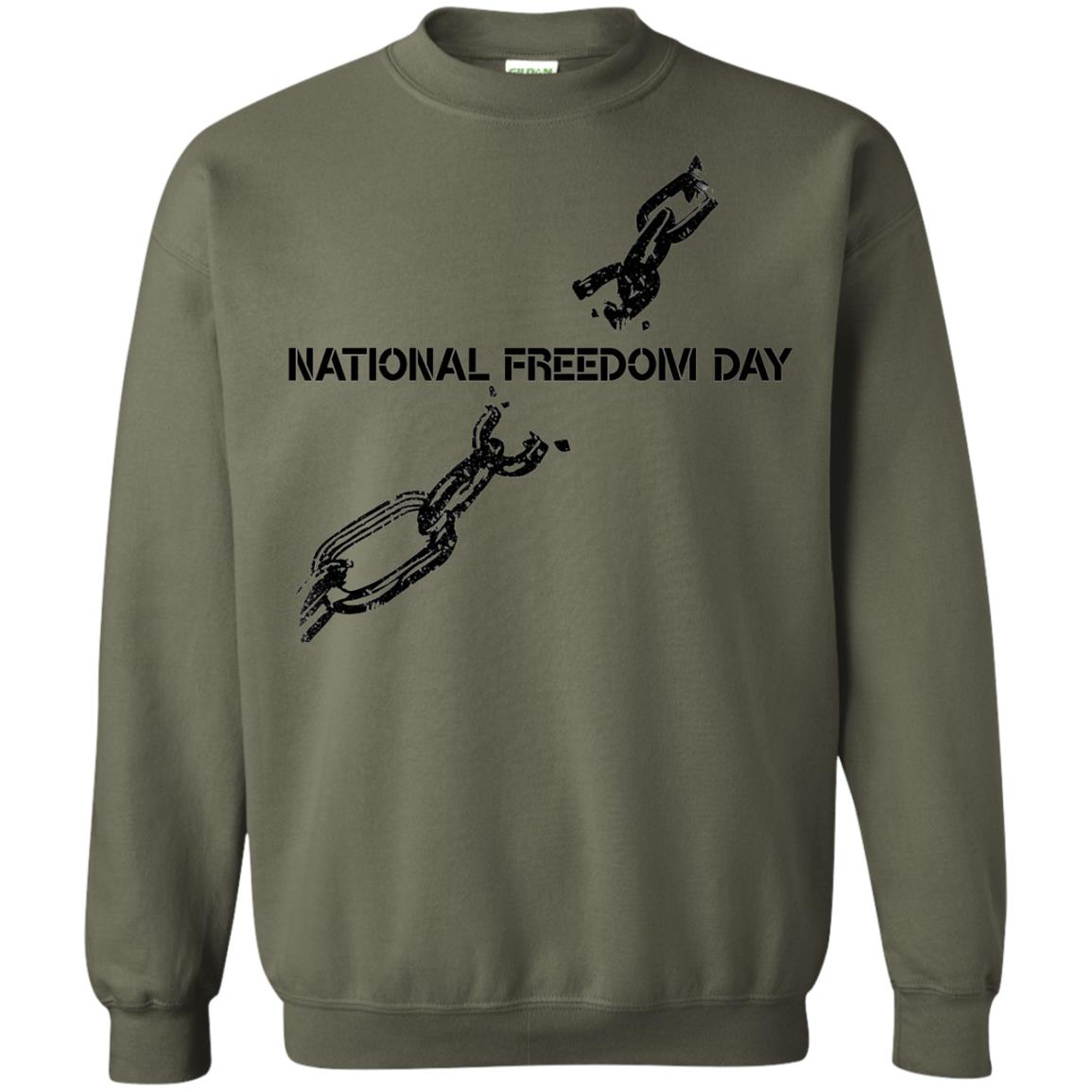 Veteran T-shirt National Freedom Day T-shirt Military Green
