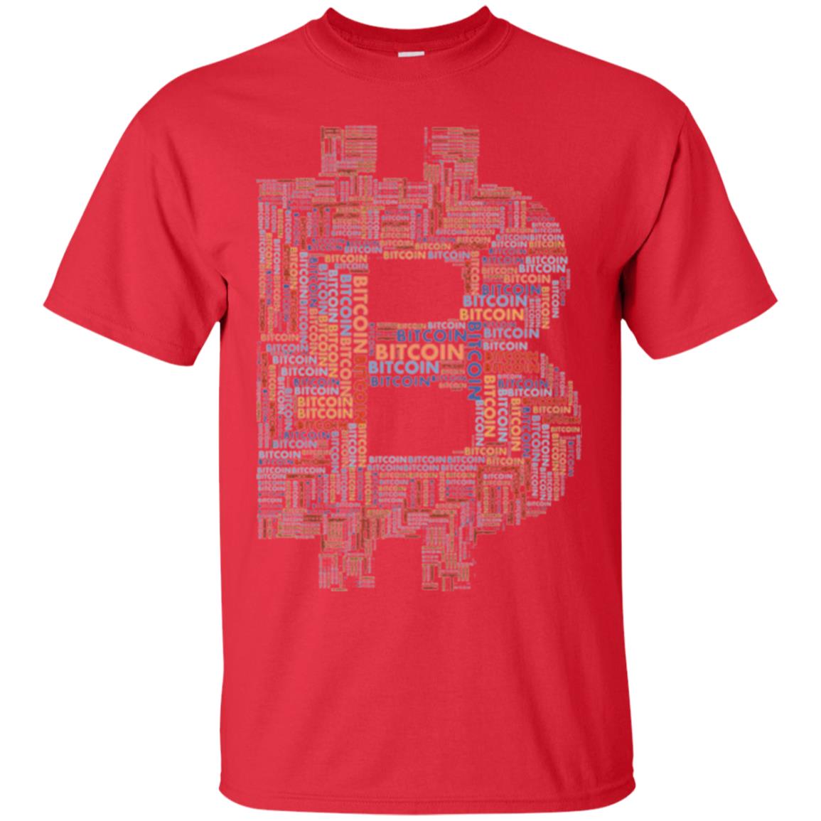 Bitcoin T-shirt Red