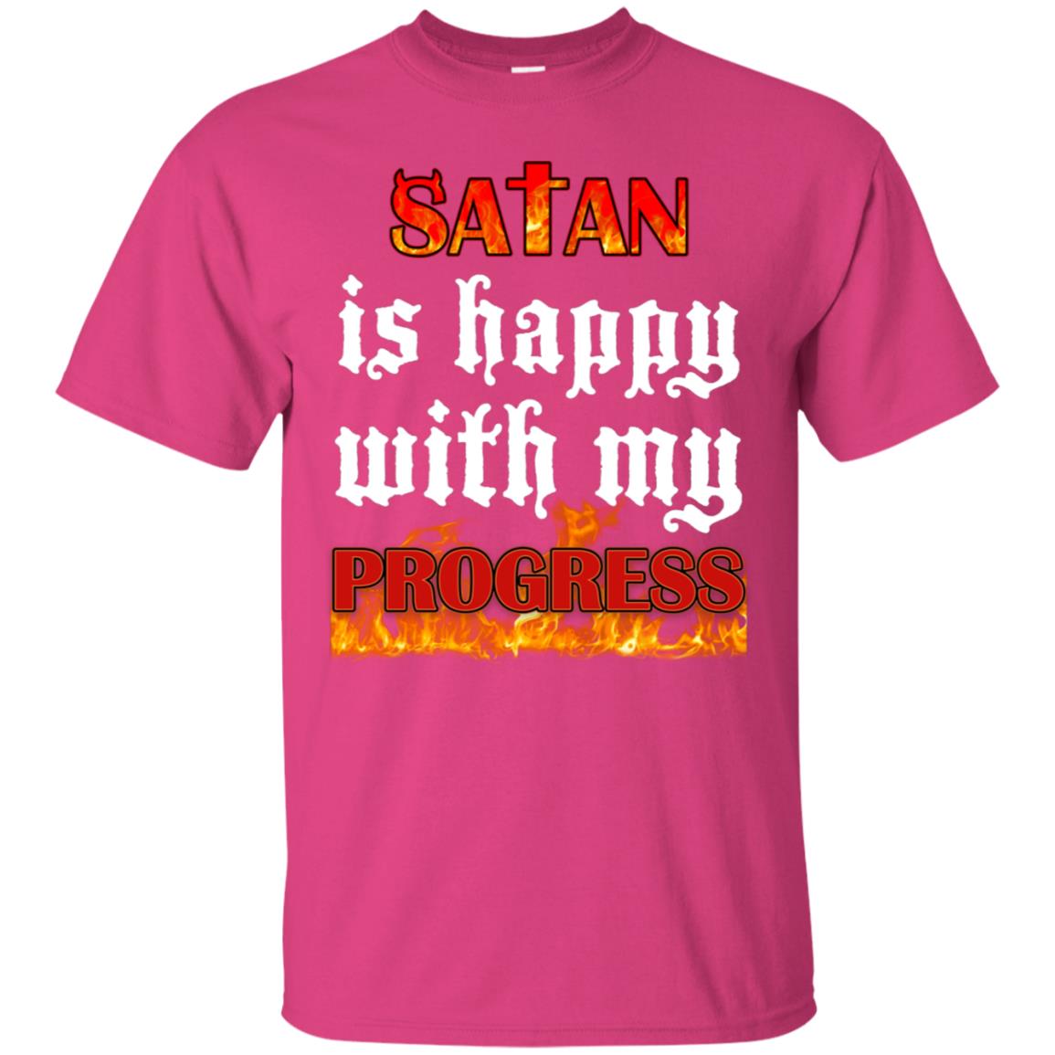 Santa Is Happy With My Progress Shirt Heliconia
