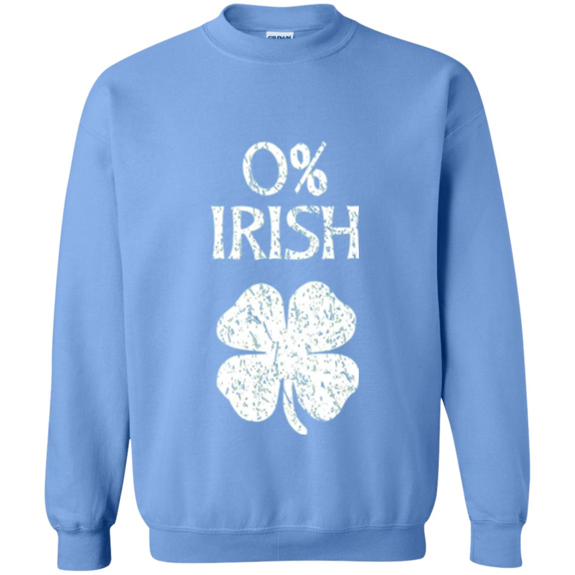 St. Patrick Day T-shirt Shamrocks 0_ Irish Vintage Carolina Blue