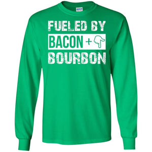 Whisky T-shirt Fueled By Bacon And Bourbon