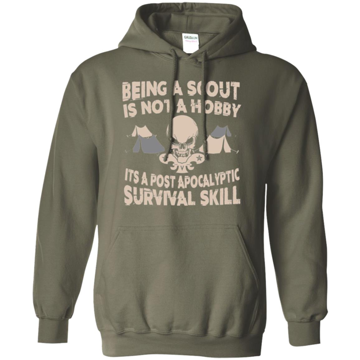 Being A Scout Is Not A Hobby T-shirt Military Green