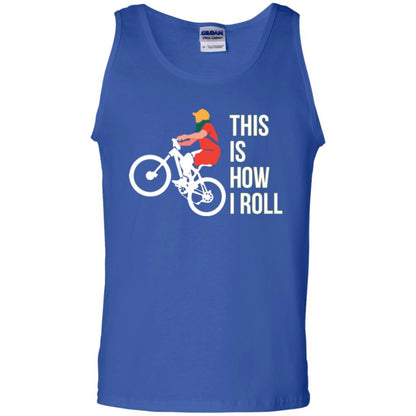 Bicycle T-shirt This Is How I Roll Royal