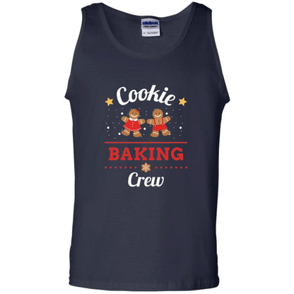 Christmas T-shirt Gingerbread Cookie Baking Crew Navy