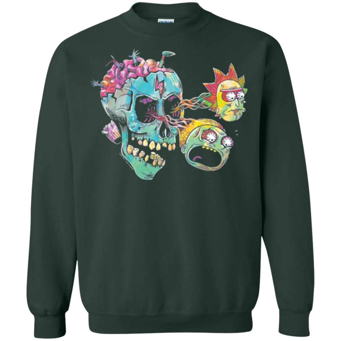 Movie T-shirt Eyeballs Forest Green