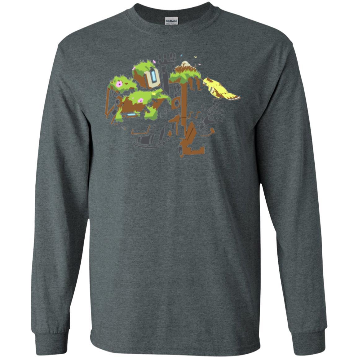 Film T-shirt Bastion Overgrown Spray T-shirt Dark Heather