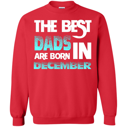 Daddy T-shirt The Best Dads Are Born In December Red