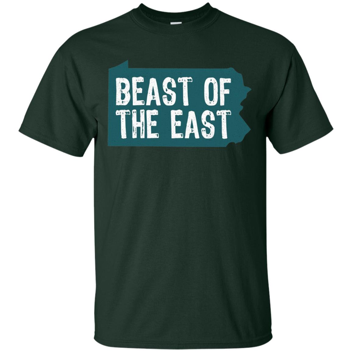 Pennsylvania State T-shirt East Beast Distressed Philadelphia Forest