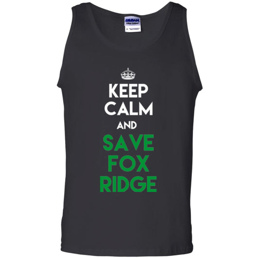 Elementary T-shirt Keep Calm And Save Fox Ridge T-shirt Black