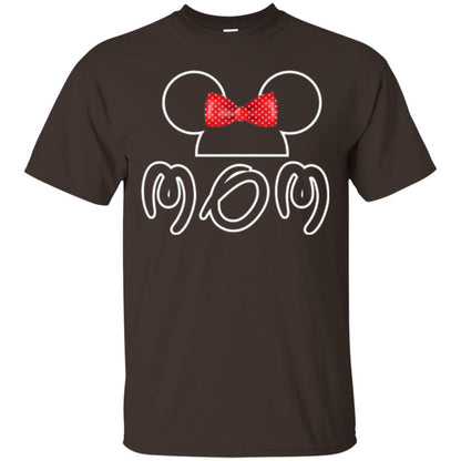 Minnie Mom T-shirt Dark Chocolate