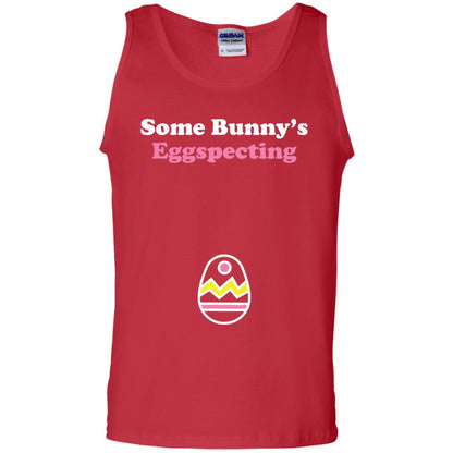 Easter Pregnant Shirt Some Bunnys Eggspecting Red
