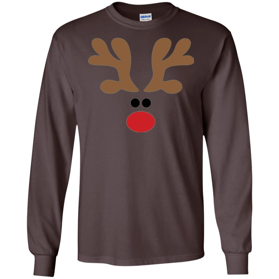 Christmas T-shirt Reindeer Dark Chocolate