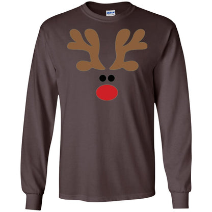 Christmas T-shirt Reindeer Dark Chocolate