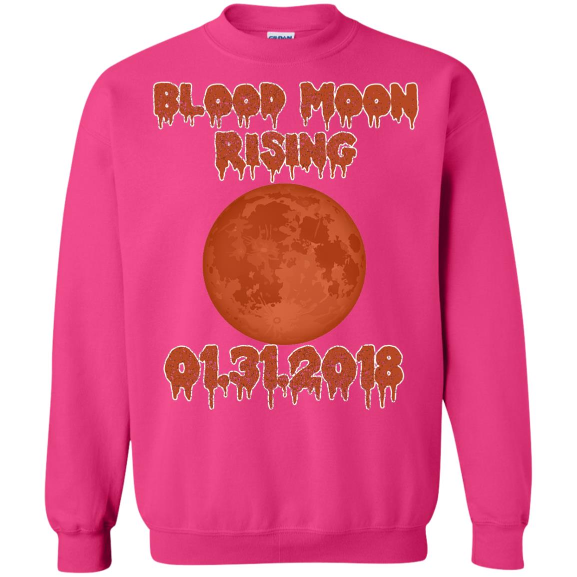 Blood Moon Rising Total Lunar Eclipse T-shirt Funny Lunar Eclipse Heliconia