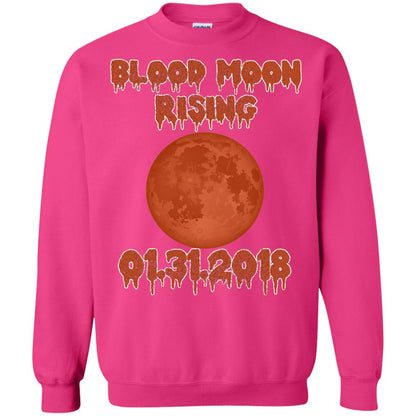 Blood Moon Rising Total Lunar Eclipse T-shirt Funny Lunar Eclipse Heliconia