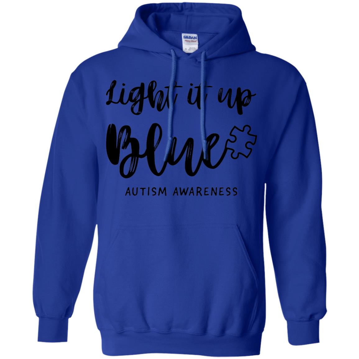Autism Awareness Shirts Light It Up Blue Royal