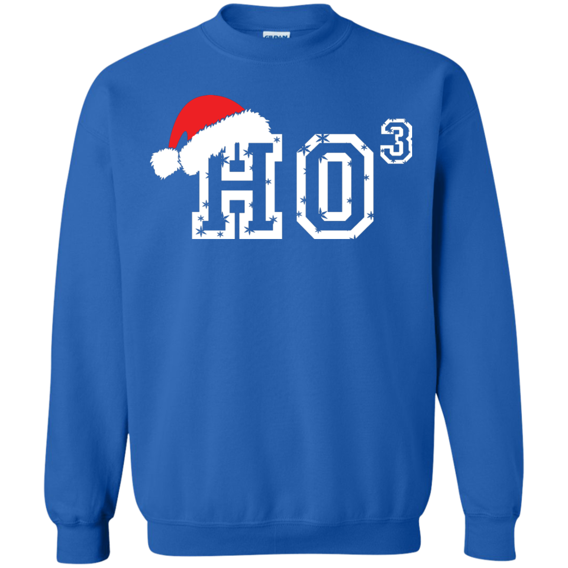 Christmas T-Shirt Ho Ho Ho Royal