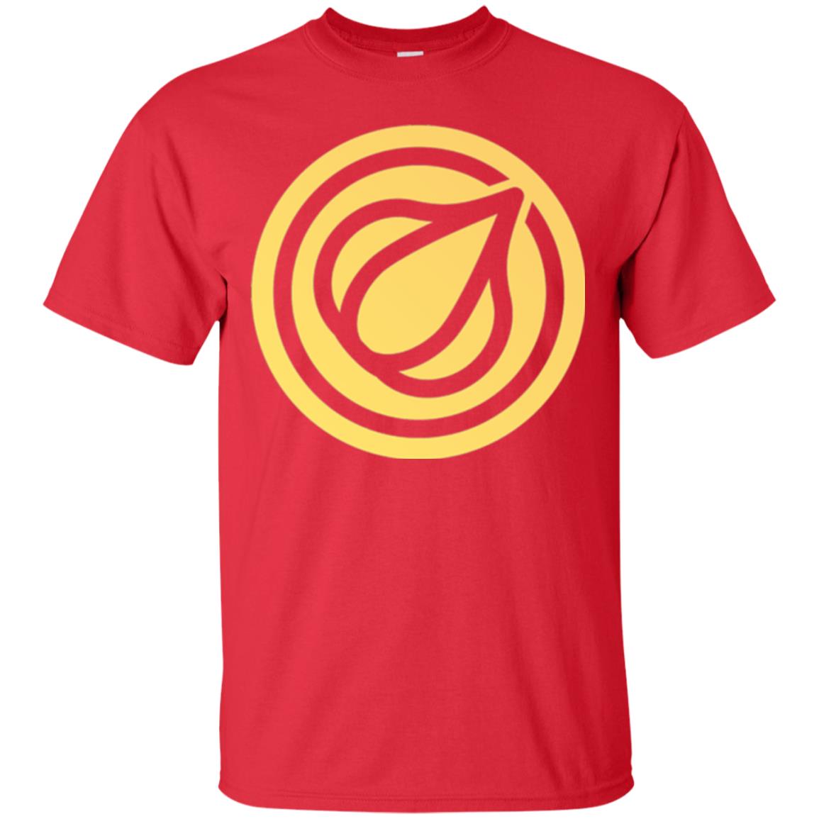 Garlicoin Cryptocurrency T-shirt Red
