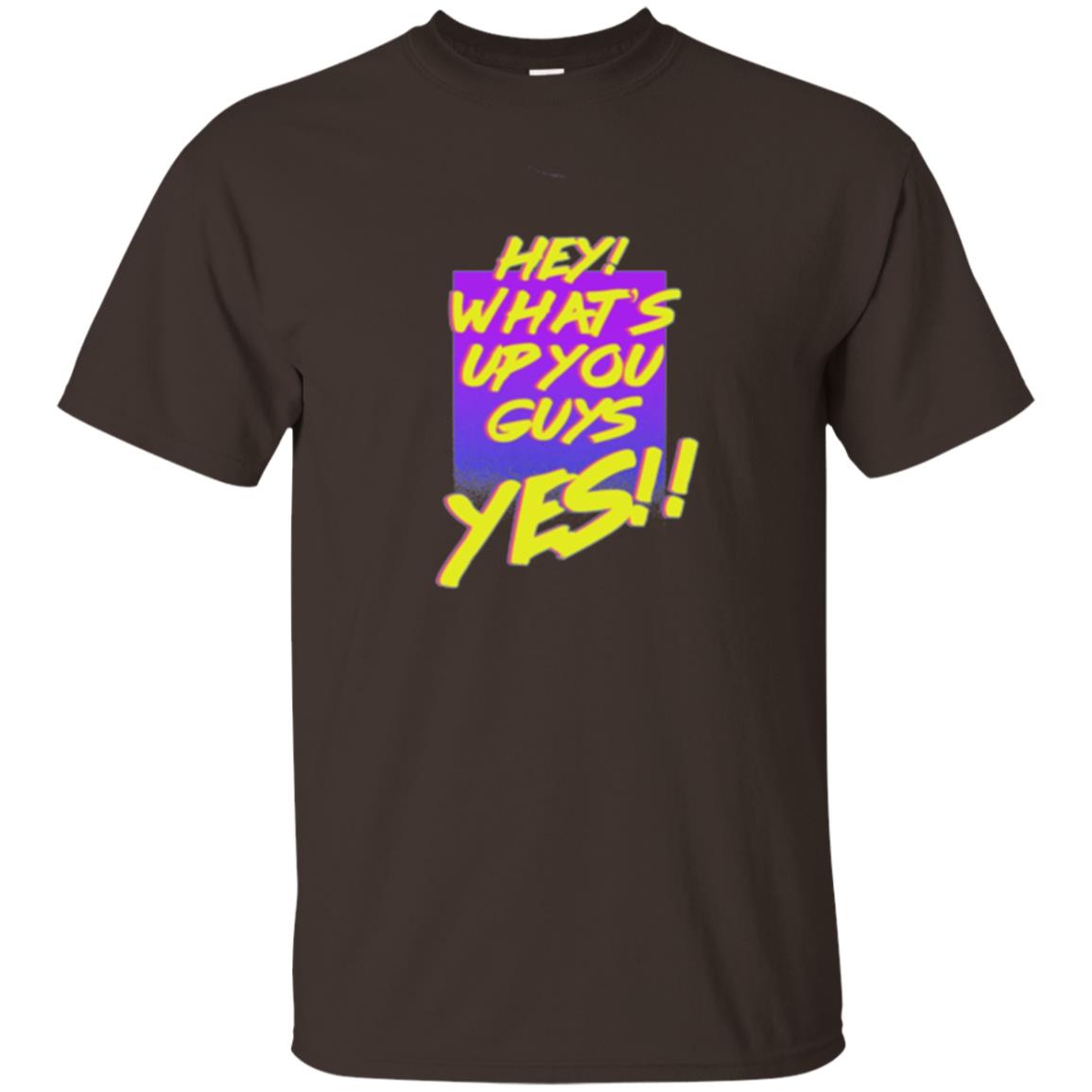 Shane Dawson T-shirt Hey What_s Up You Guys Yes Dark Chocolate