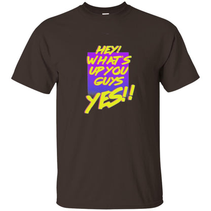 Shane Dawson T-shirt Hey What_s Up You Guys Yes Dark Chocolate
